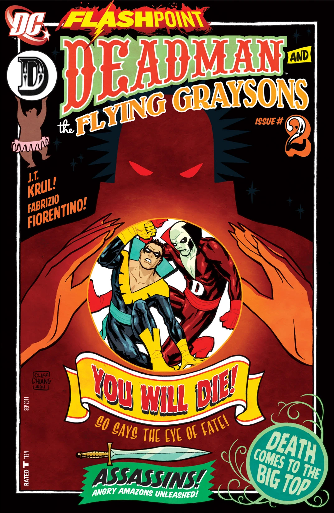Flashpoint: Deadman and the Flying Graysons #2 (DC, 2011 — Cover A) cover